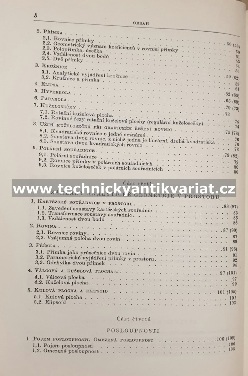 Úvod do vyšší matematiky - Richard Rychnovský (1964)