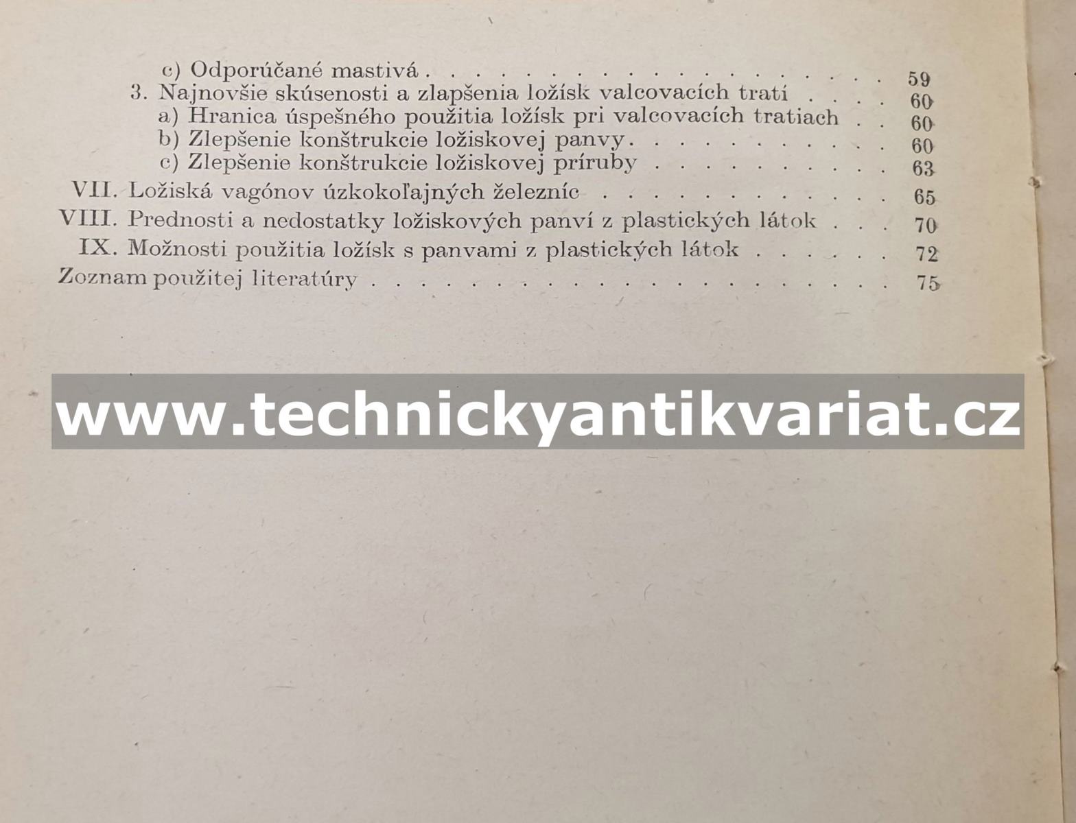 Klzné ložiska z plastických látok - František Nuhlíček (1956)