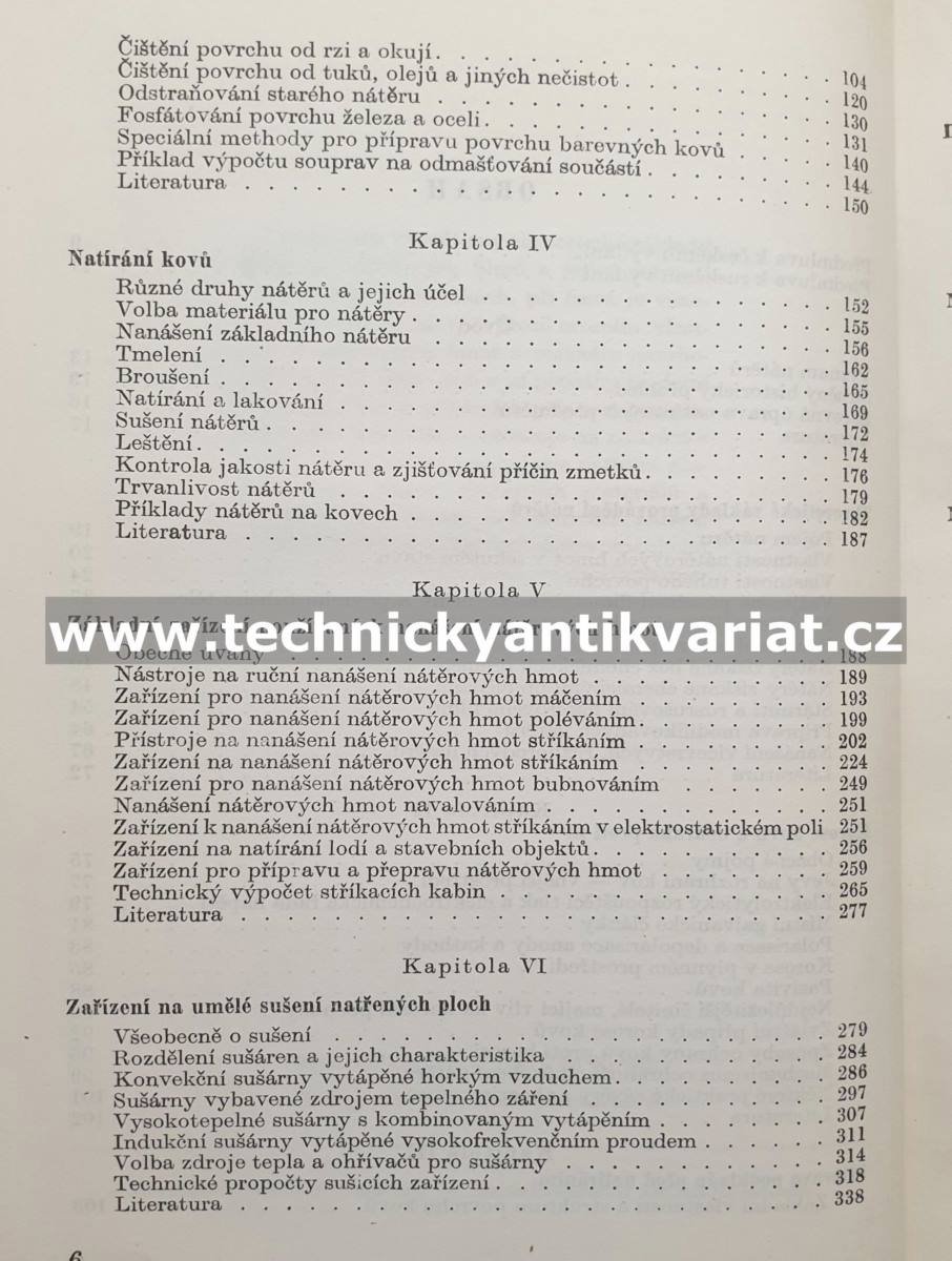 Technologie nátěrů - Drinberg, Snedze, Tichomirov (1956)