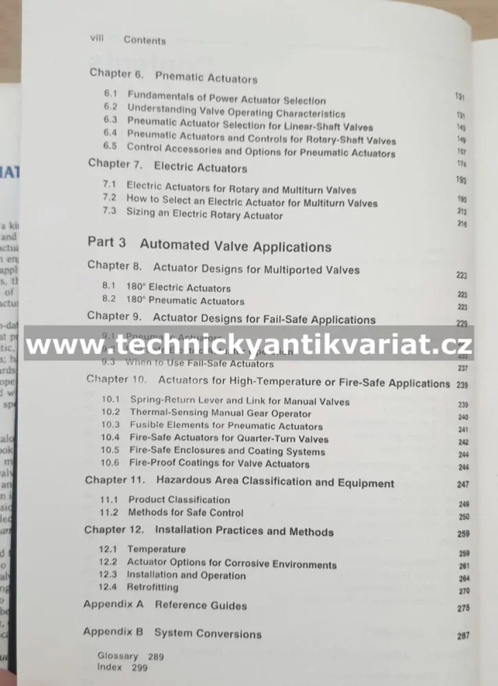 Valve a actuator technology - Wayne Ulanski (1991)