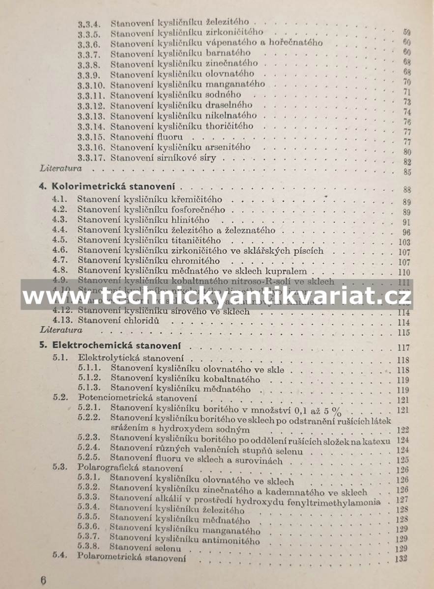 Moderní metody sklářských rozborů - Milan Paleček (1964)