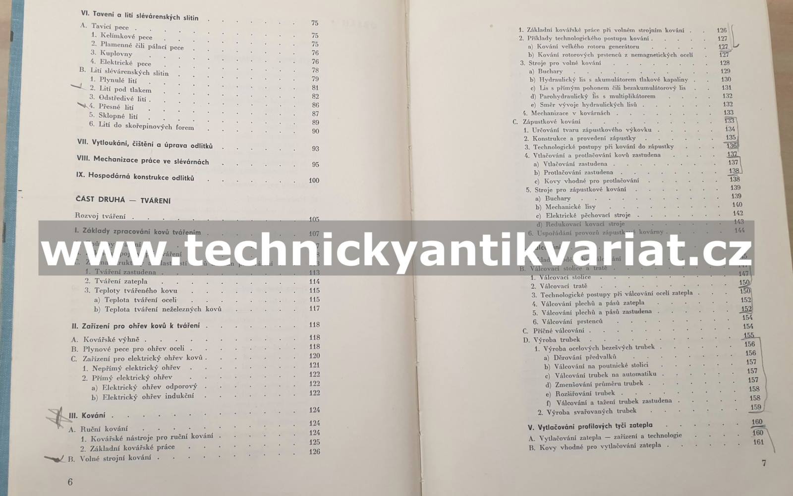 Mechanická technologie kovů - Antonín Beneš (1967)