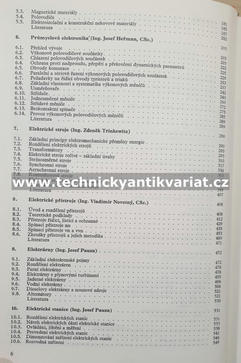 Příručka silnoproudé elektotechniky - Josef Heřman (1984)