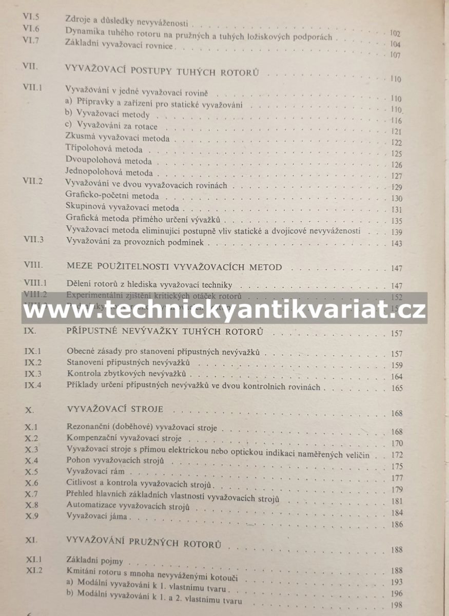 Základy dynamického vyvažování - Juliš, Borůvka, Fryml (1979)