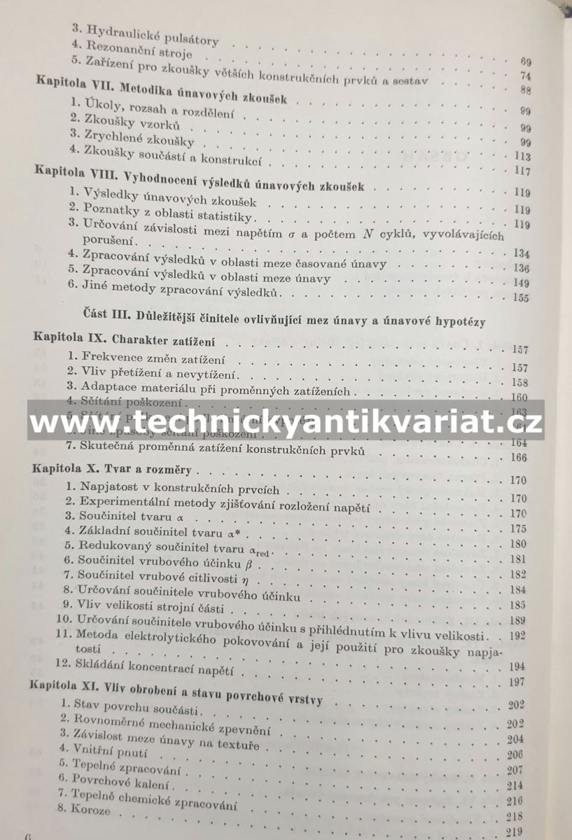 Únava materiálu a její zkoušení - Dylag, Orloš (1968)