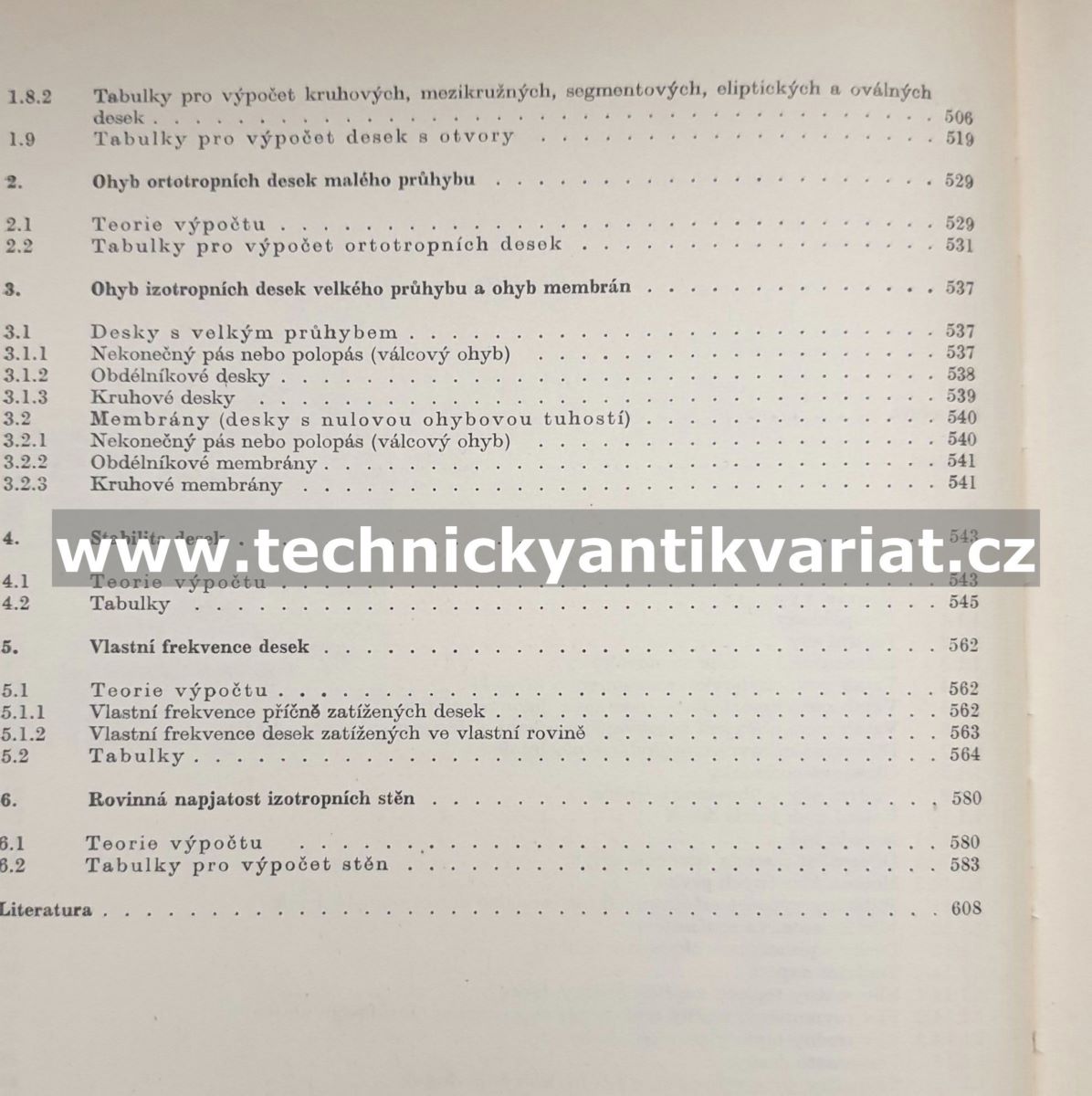 Tabulky pro výpočet desek a stěn - Richard Bareš (1979)