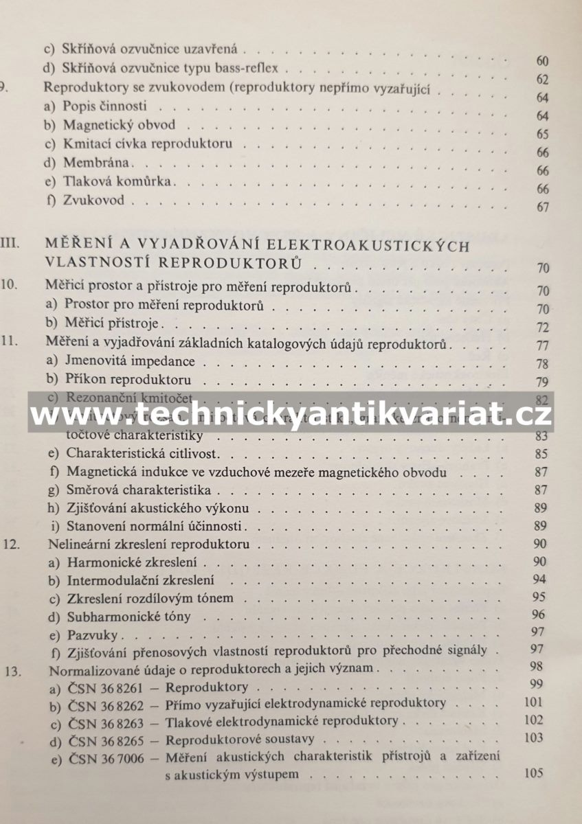 Reproduktory a reproduktorové soustavy - Svoboda, Štefan (1976)