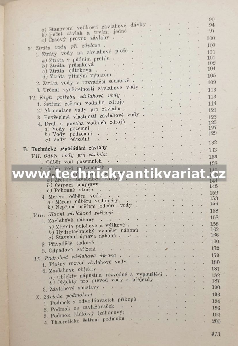 Závlahové meliorace - Karel Jůva (1946)
