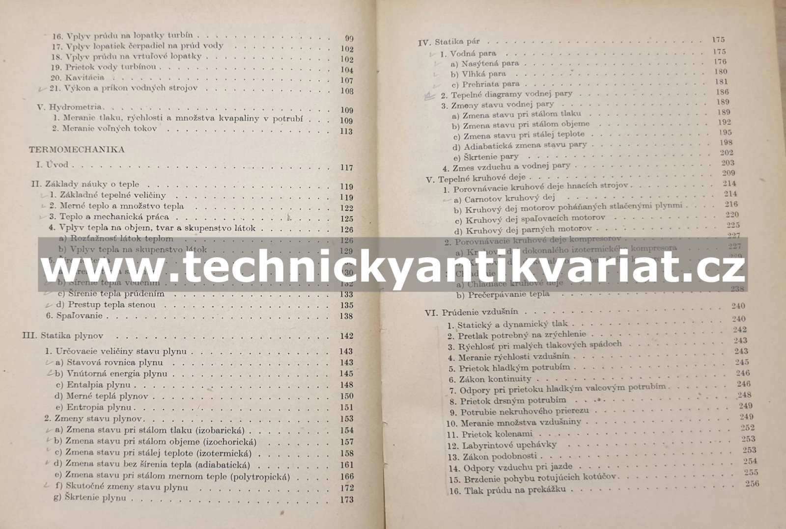 Hydromechanika a termomechanika - Kochman, Hájek, Chochola (1958)