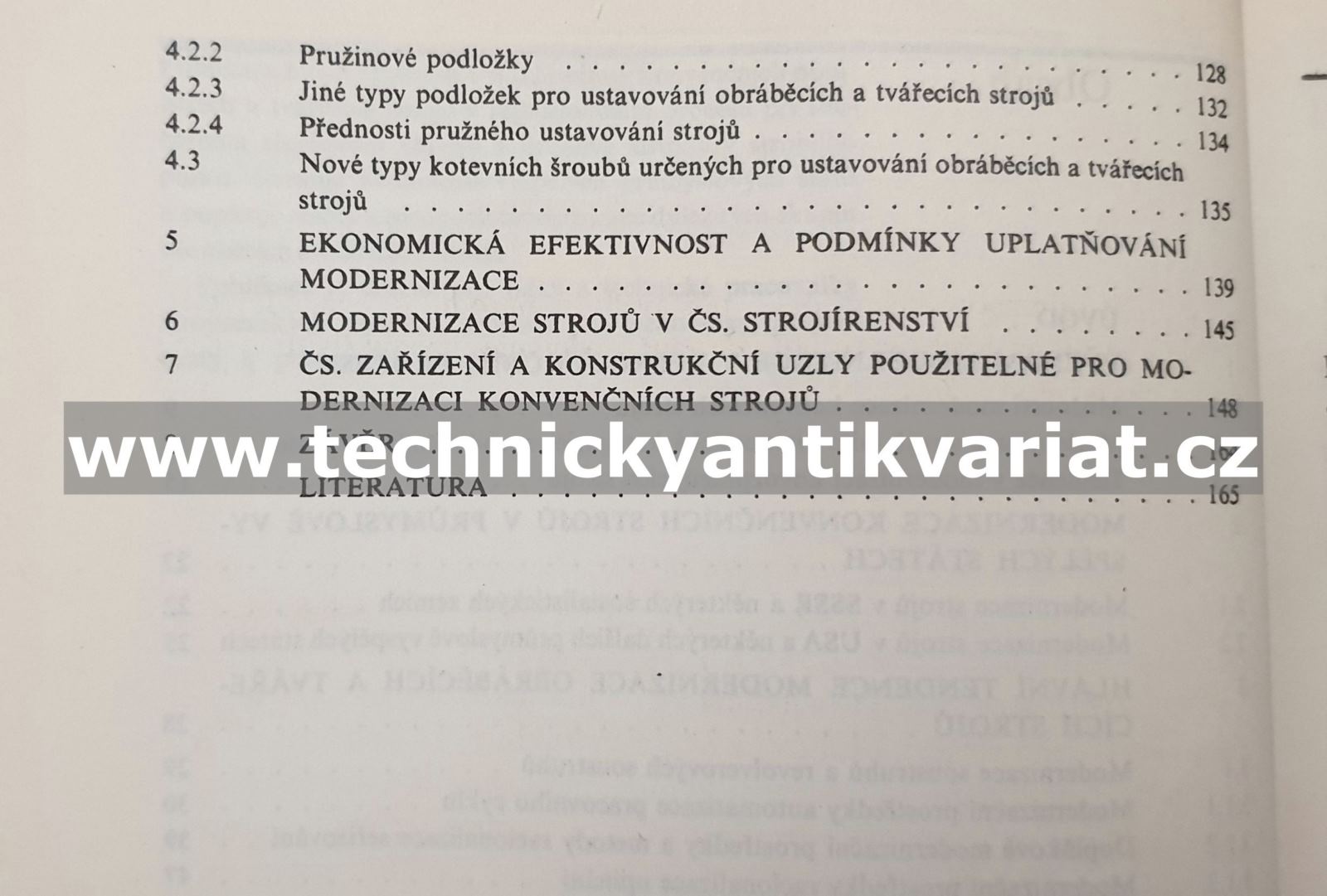 Modernizace konvenčních obráběcích a tvářecích strojů - Rapoš, Hloužek (1982)