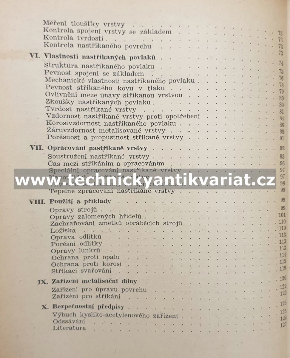 Stříhání kovů, metalisace - Rudolf Krňák (1954)
