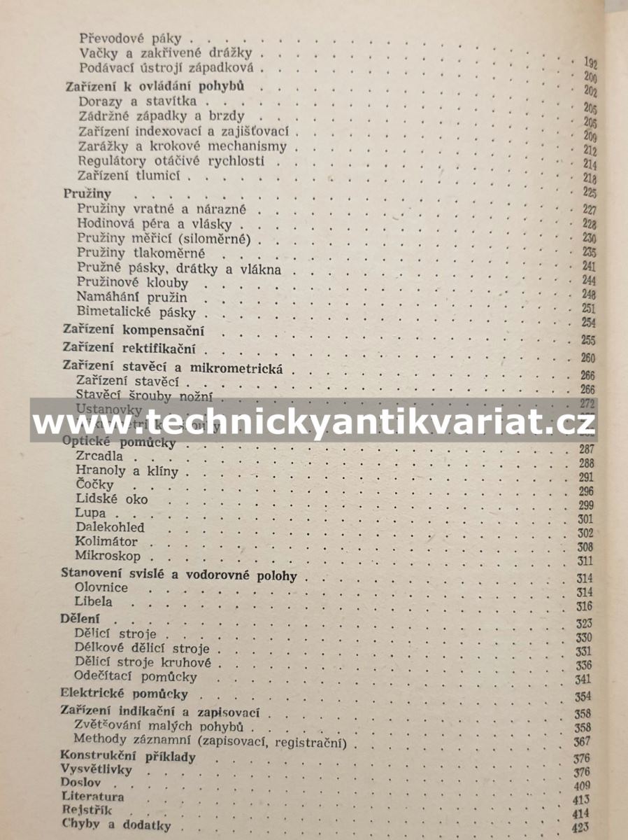 Přehled přesné mechaniky - Miroslav Hajn (1956)