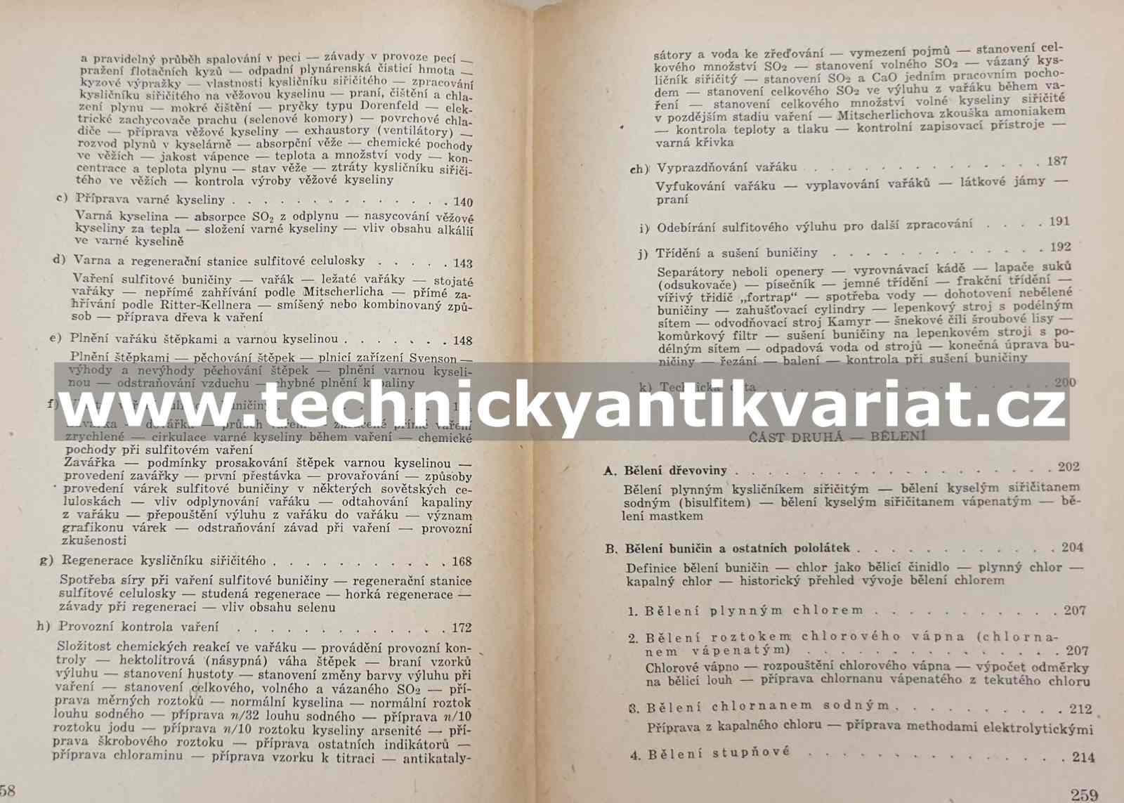 Chemická technologie papírenských pololátek - Jaroslav Páč (1952)