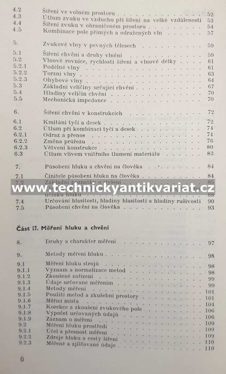 Hluk a jeho snižování v technické praxi - Němec, Ransdorf, Šnédrle (1970)