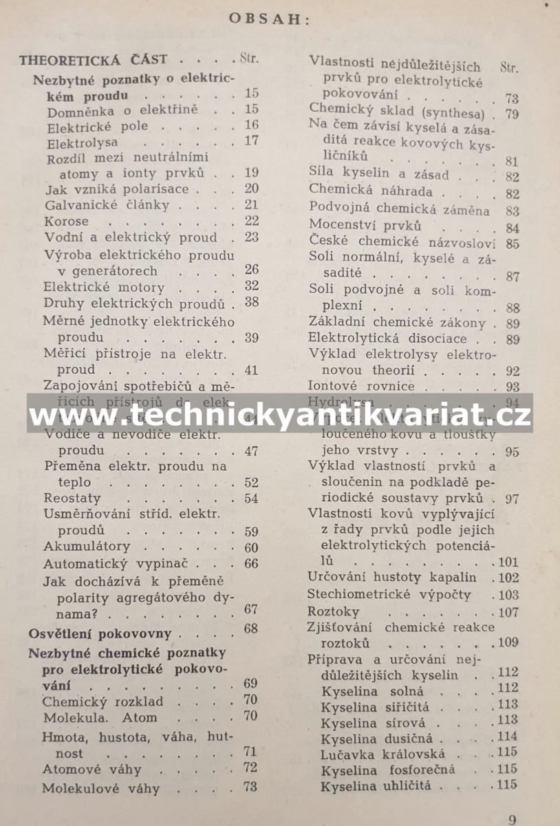 Galvanotechnika - Pastejřík, Maštalýr (1949)