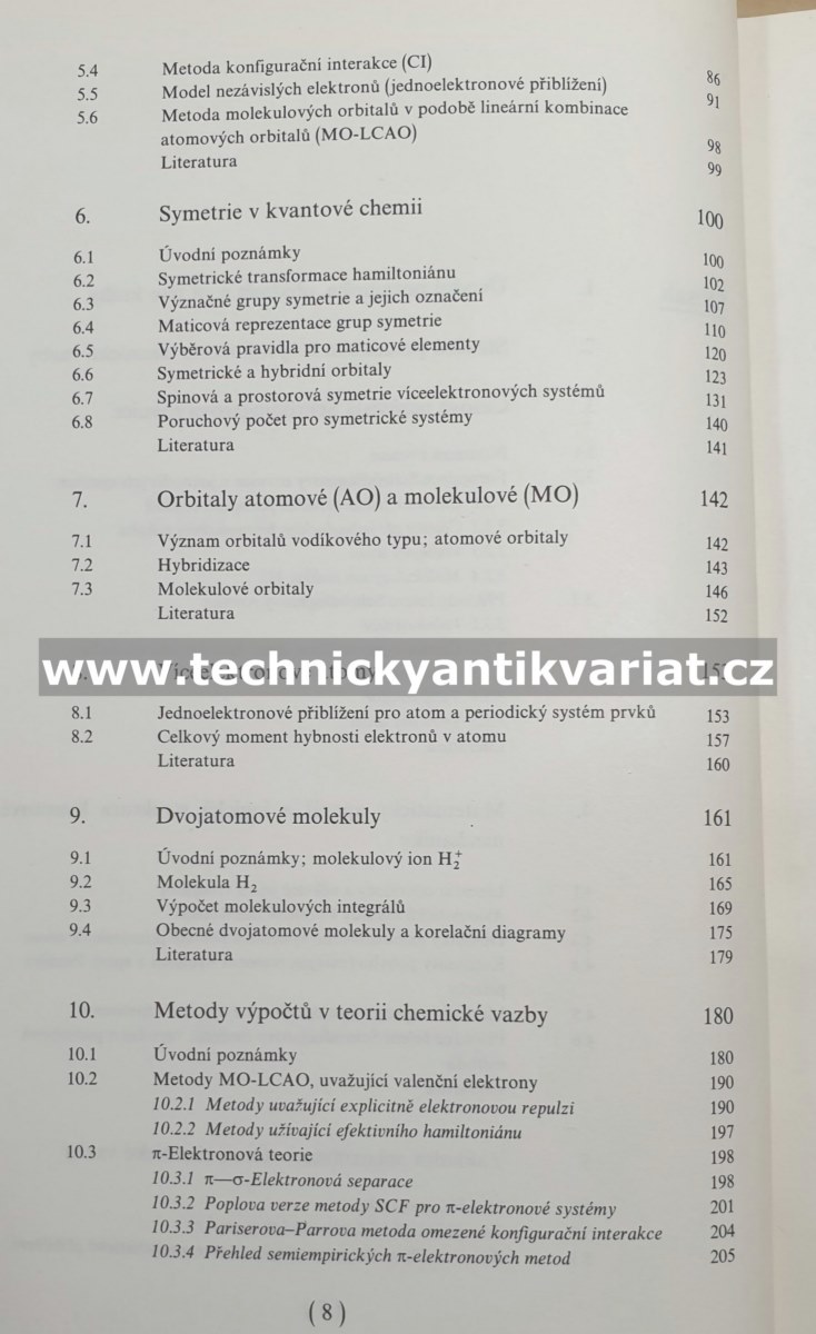 Základy kvantové chemie - R. Zahradník, R. Polák (1976)