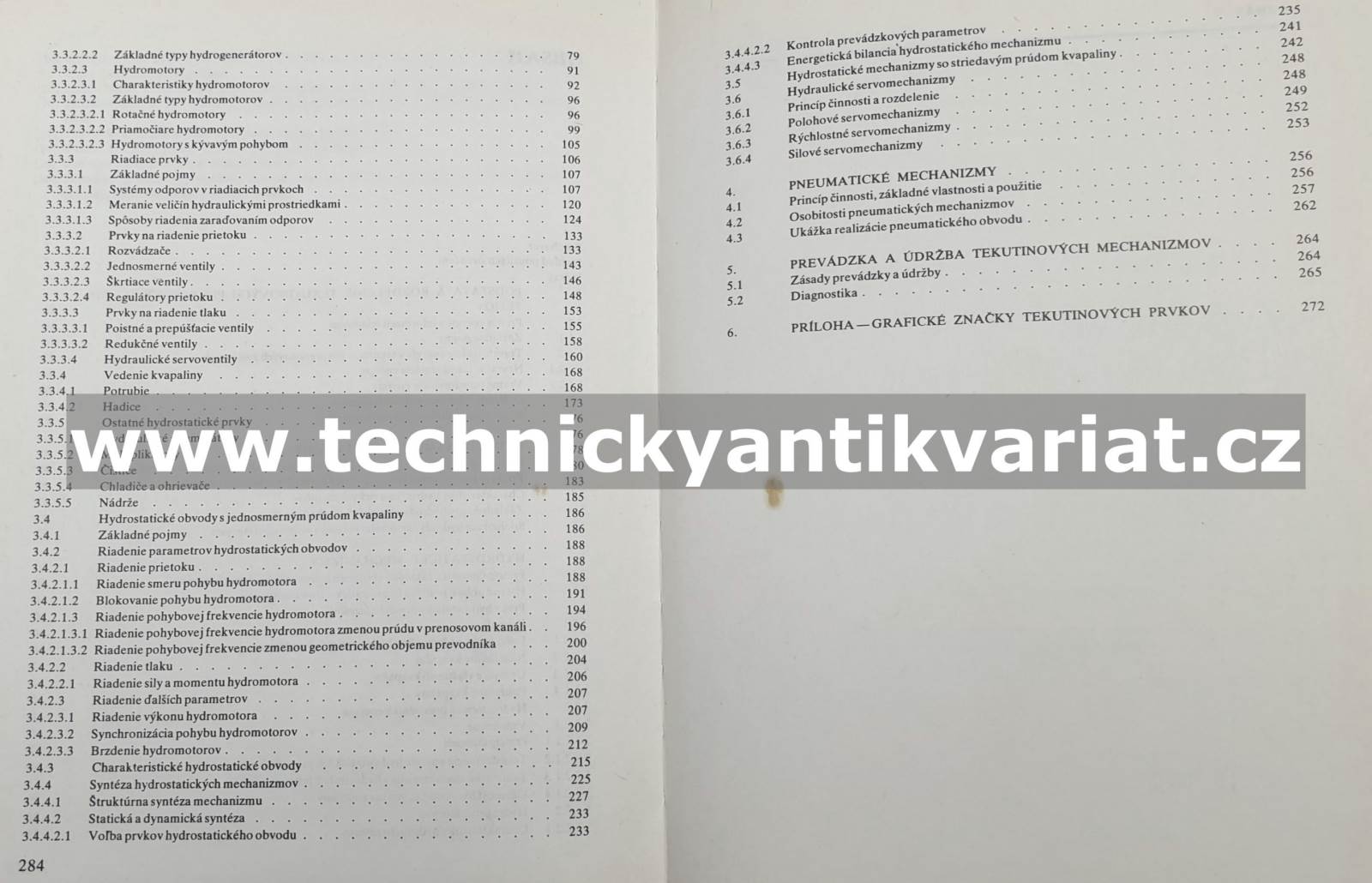 Tekutinové mechanizmy - A.Paciga, J.Ivantyšyn (1985)