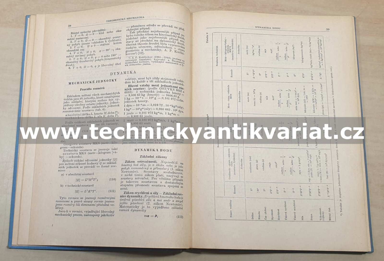 Strojnická příručka 4 - Theorie mechanismů a strojů (1956)