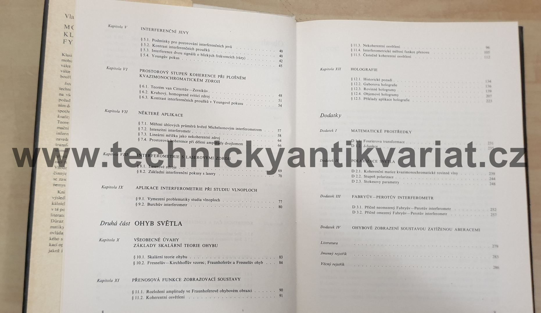 Moderní aspekty klasické fyzikální optiky - Vladislav Vrba (1974)