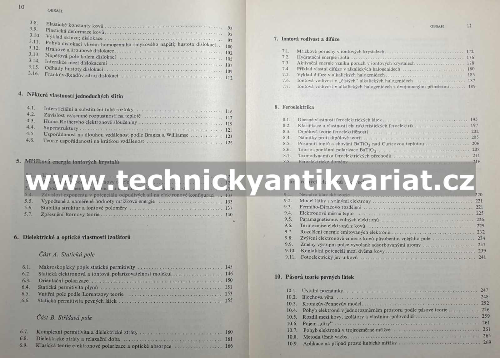 Fyzika pevných látek - A. J. Dekker (1966)