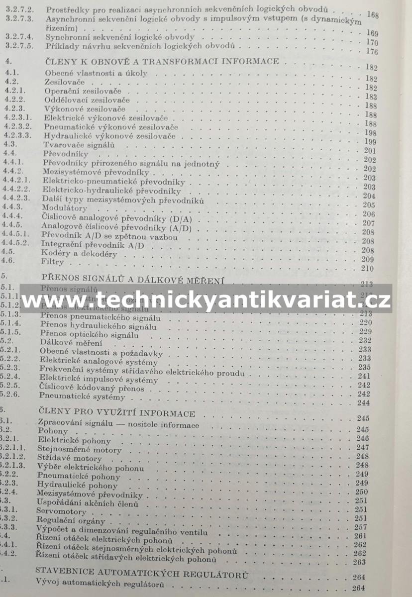 Technické prostředky automatického řízení - Jaroslav Balátě (1986)