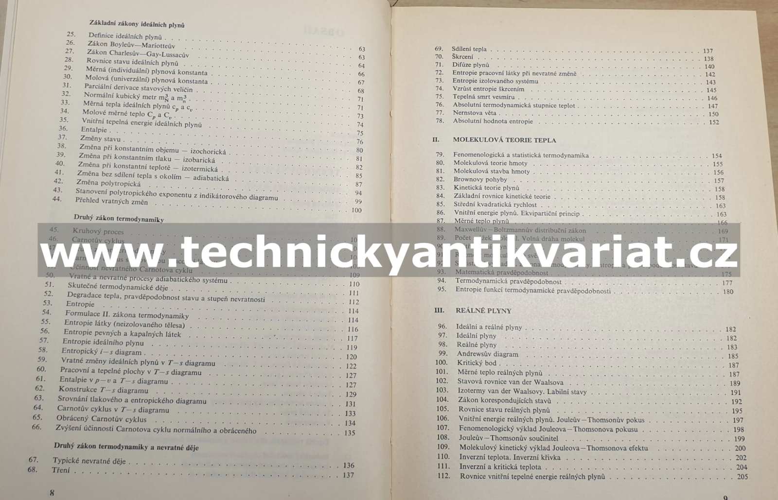 Technická termomechanika - Kalčík, Sýkora (1973)