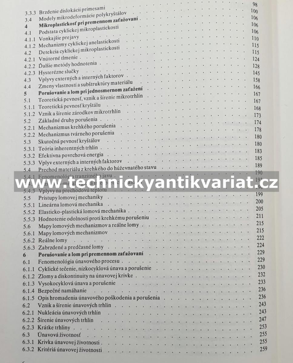 Mikroplastickosť a porušenie kovových materiálov - Anton Puškár (1986)