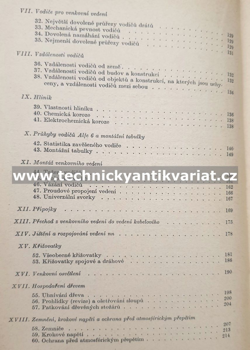Rádce elektromontéra venkovních vedení nn - J. Mikeš, V. Picek (1960)