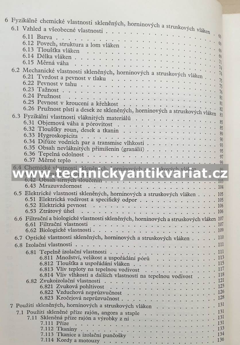 Skleněná, horninová a strusková vlákna - Jan, Lehner (1960)