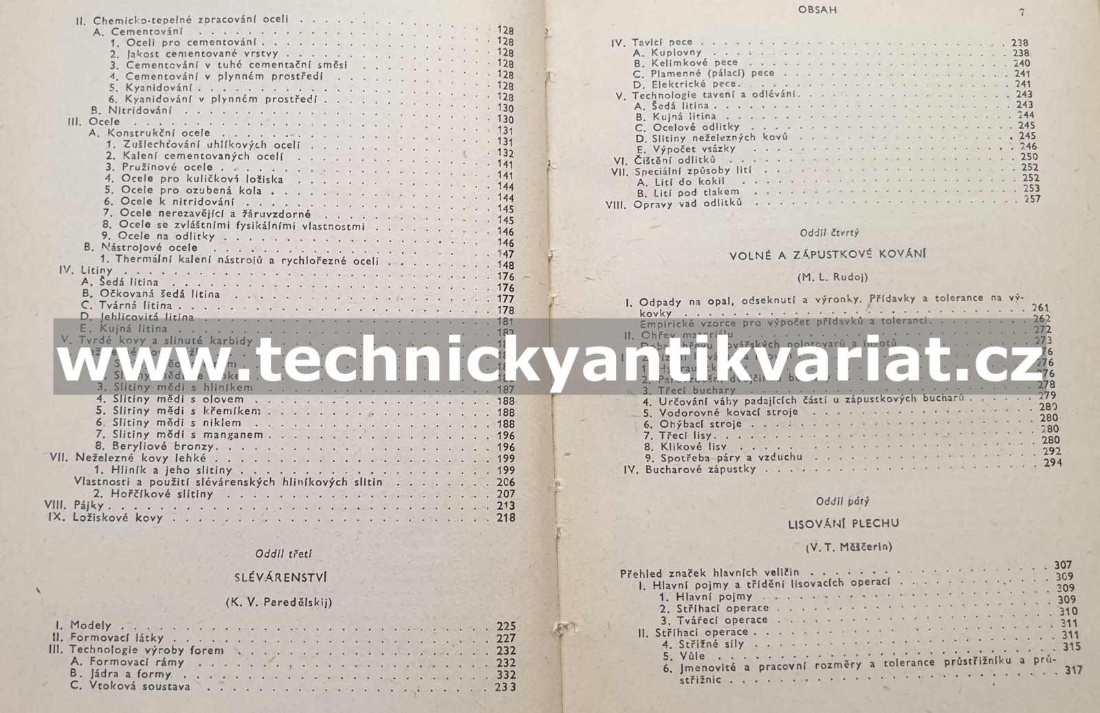 Technická příručka II. svazek (1957)