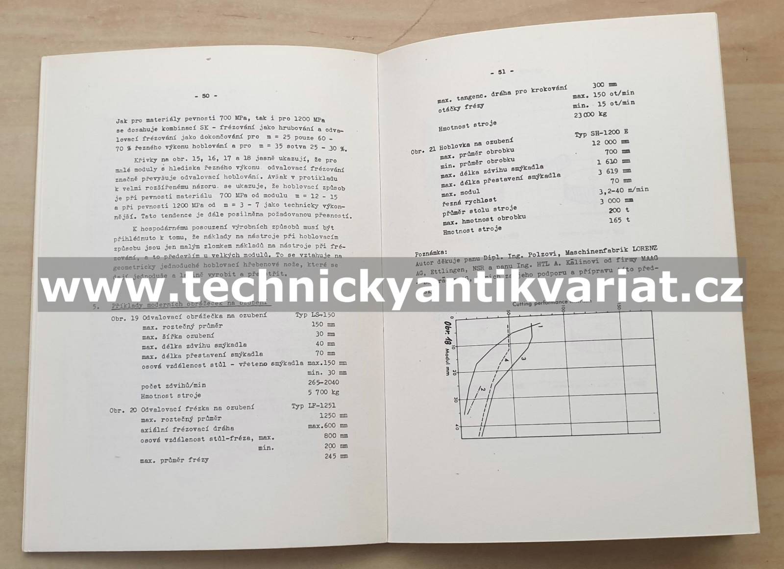 Konstrukce, výroba a kontrola ozubených kol velkých rozměrů (1980)