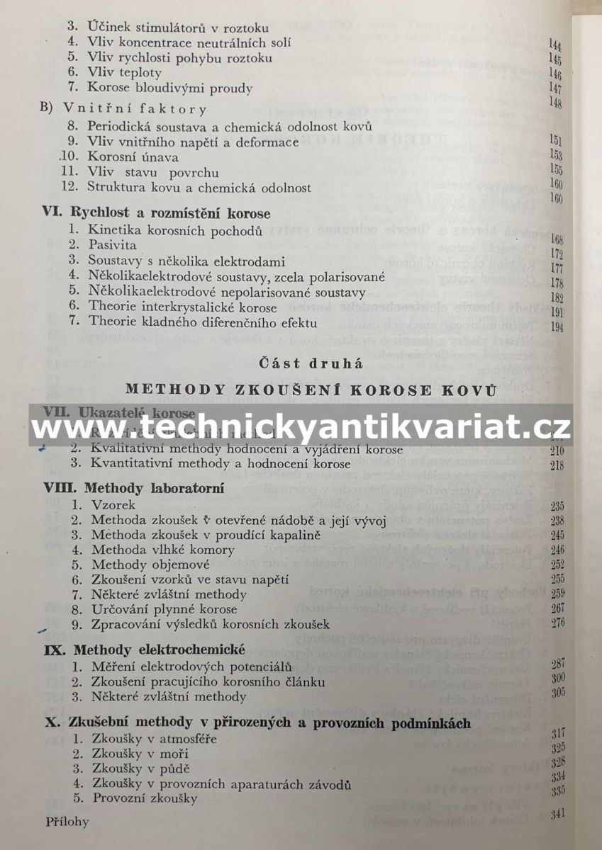 Theorie a zkoušení methody korose kovů - G. V. Akimov (1953)