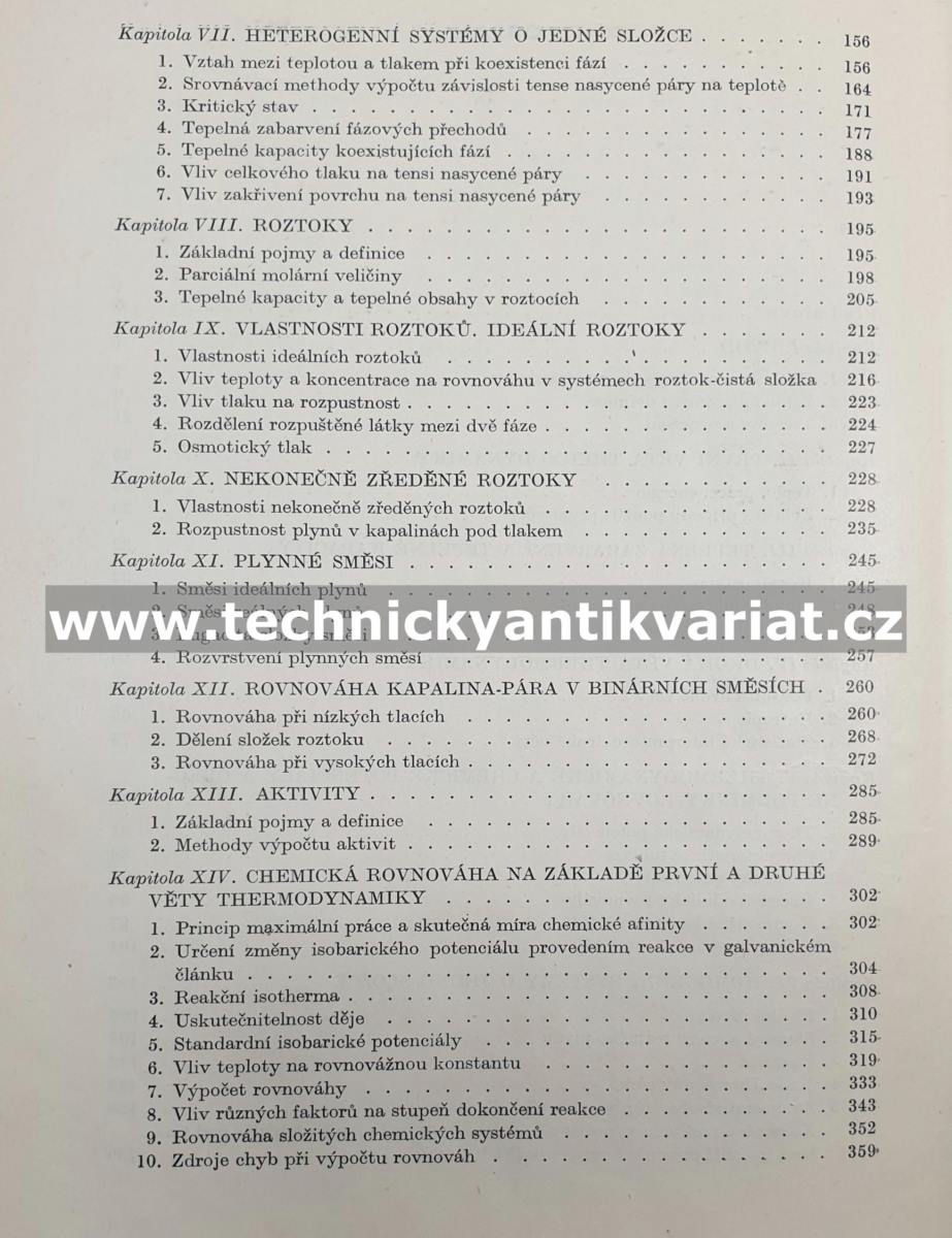 Chemická thermodynamika - M. Ch. Karapeťjanc (1953)