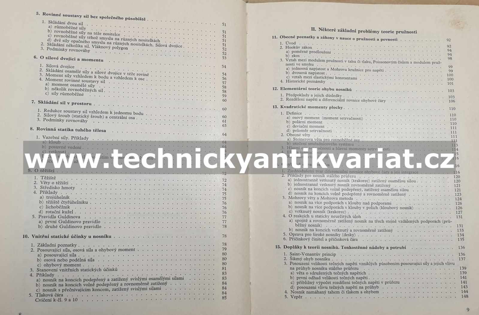 Mechanika tuhých těles a kapalin - István Szabo (1967)