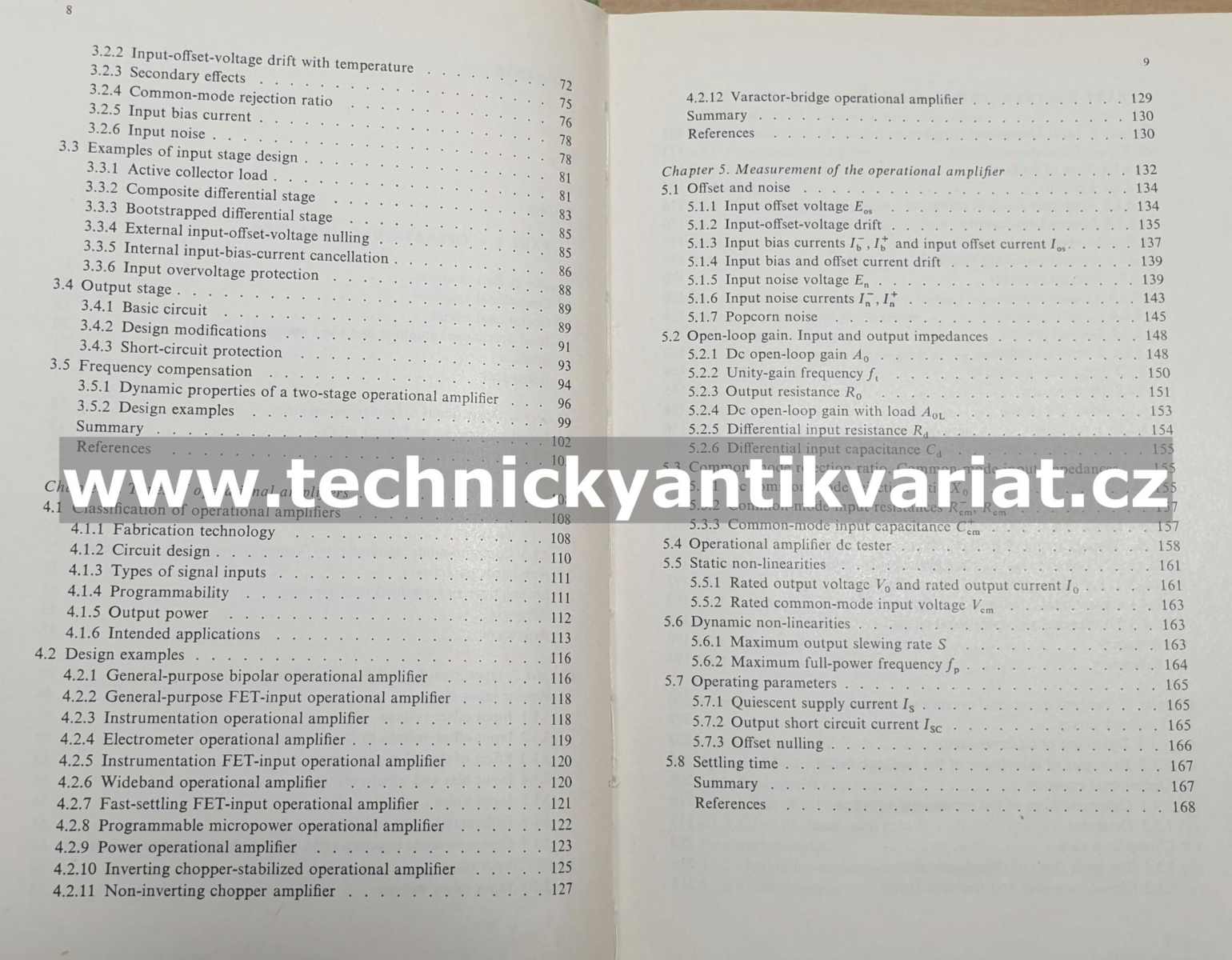 Operational Amplifiers - Jiří Dostál (1981)