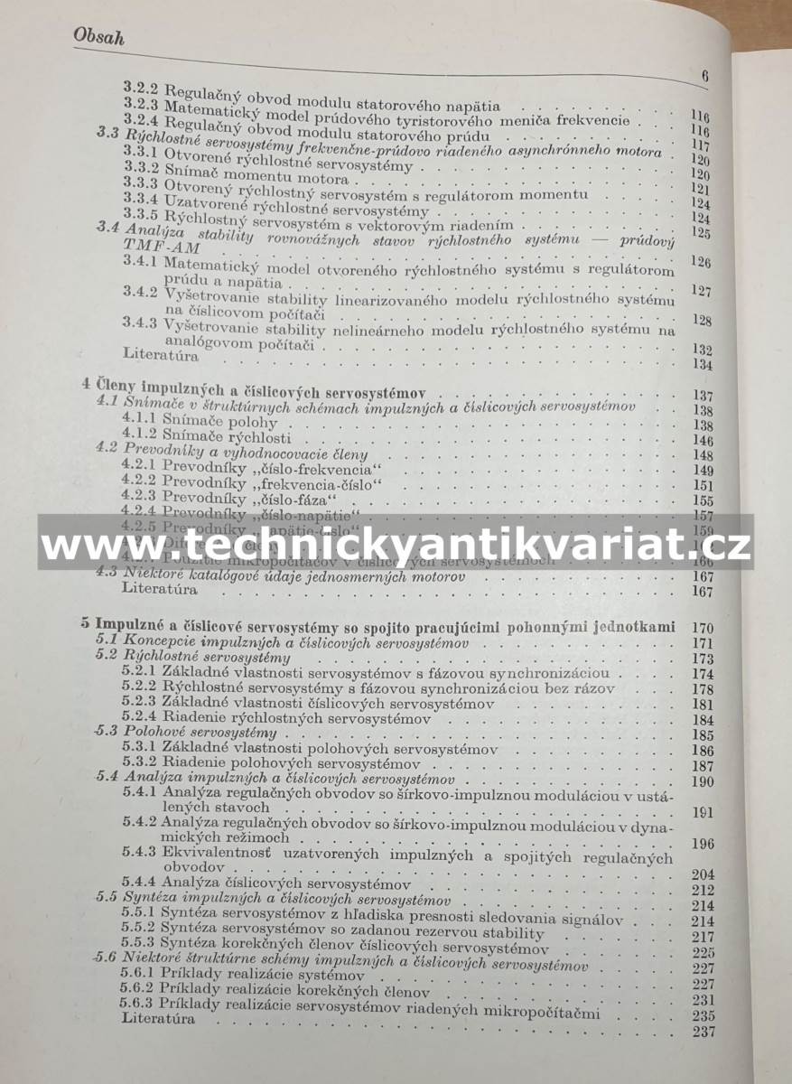 Nelineárne a číslicové servosystémy - Václav Kalaš (1985)