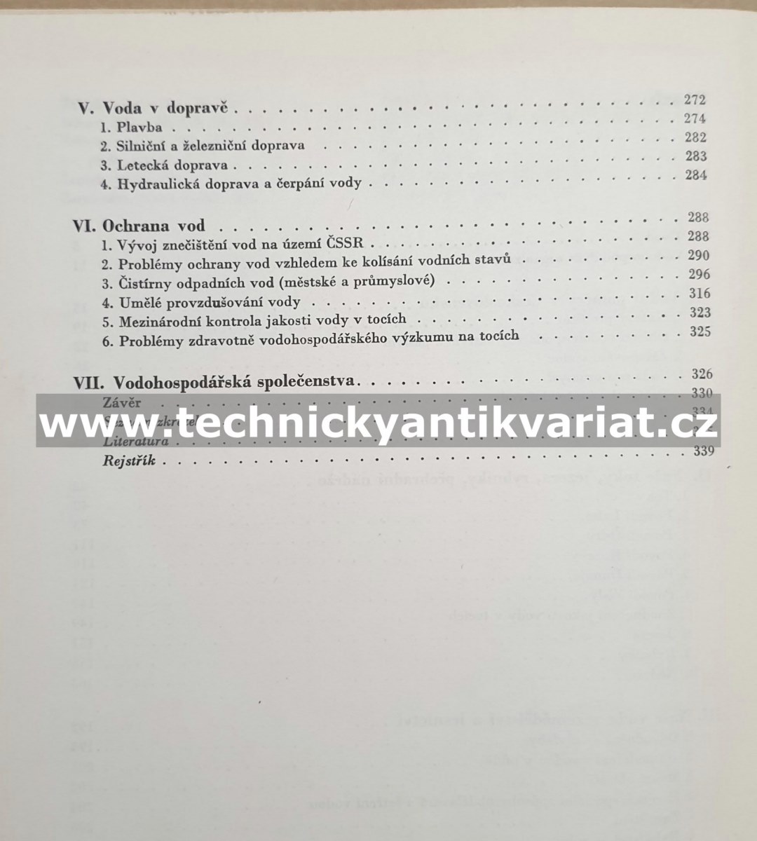 Povrchové vody v Československu a jejich ochrana - Jaroslav Bulíček (1972)