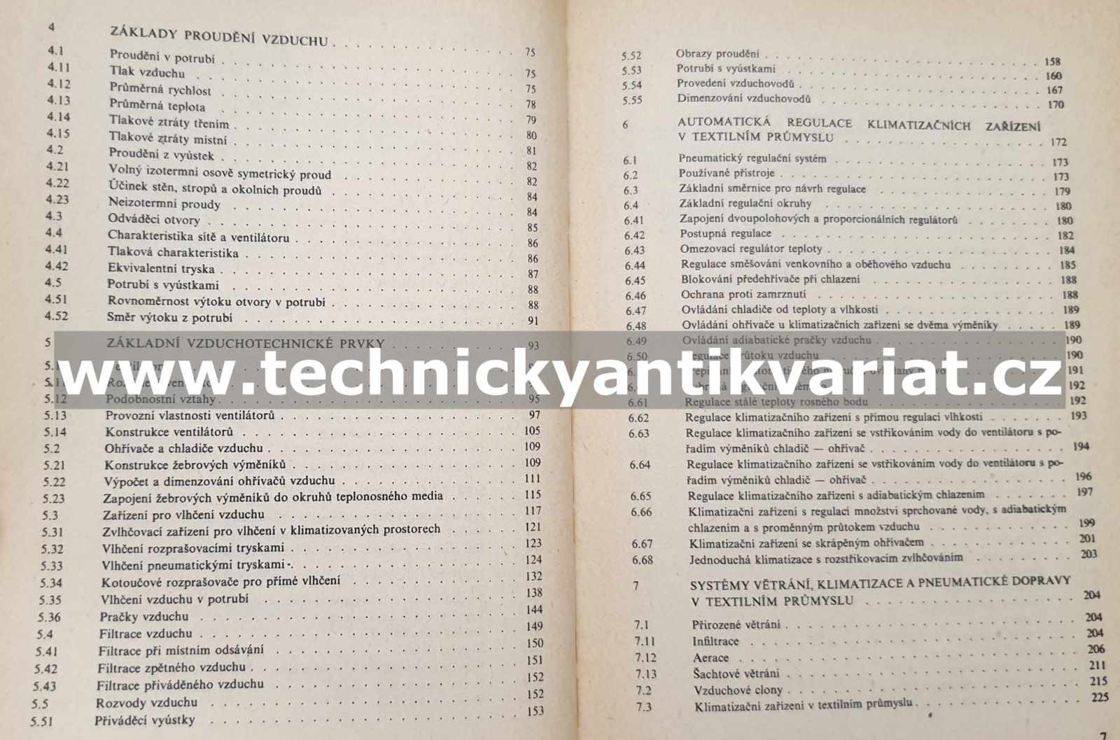 Větrání a klimatizace v textilním průmyslu - Jaroslav Chyský (1974)