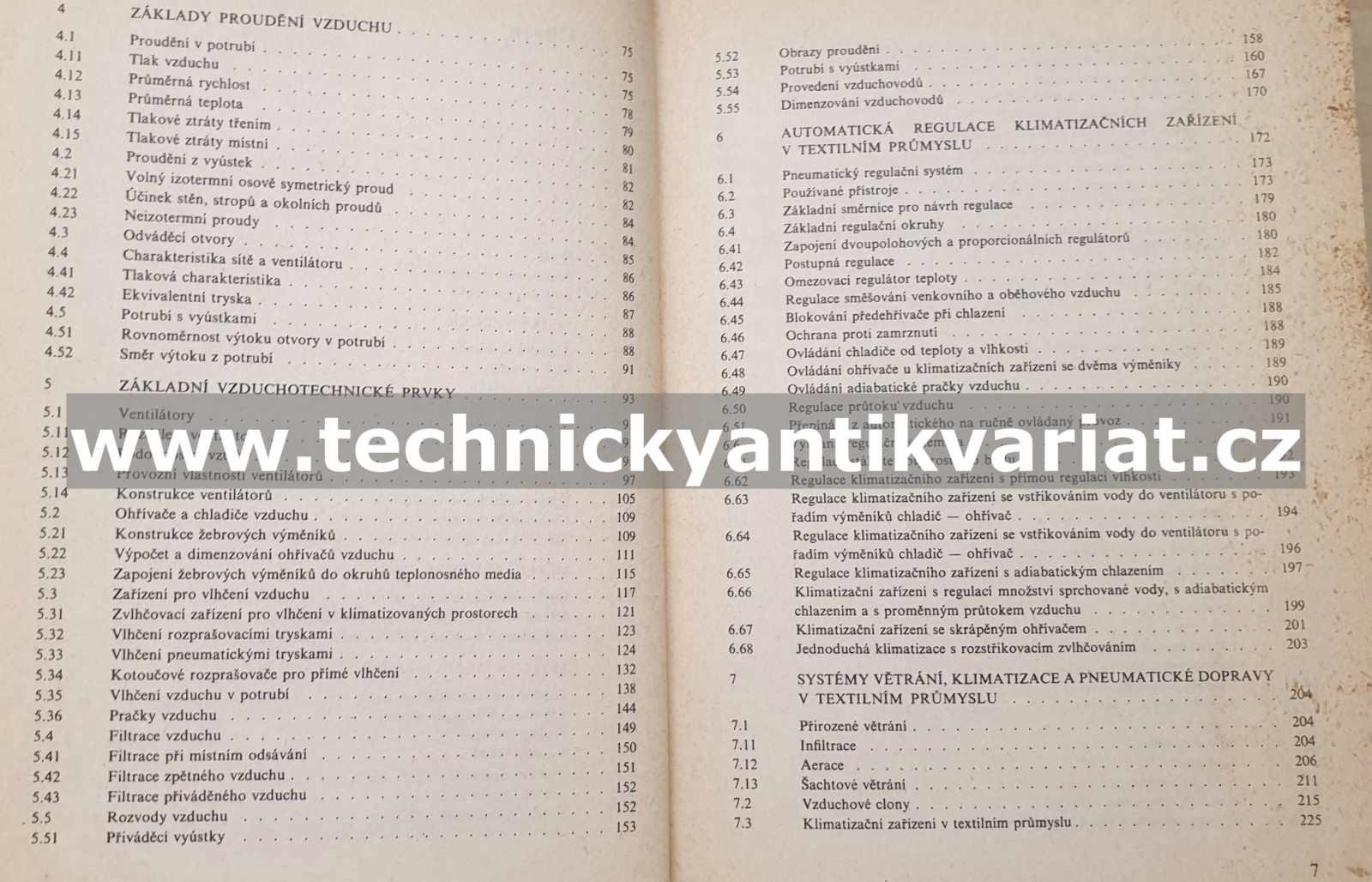 Větrání a klimatizace v textilním průmyslu - Jaroslav Chyský (1974)