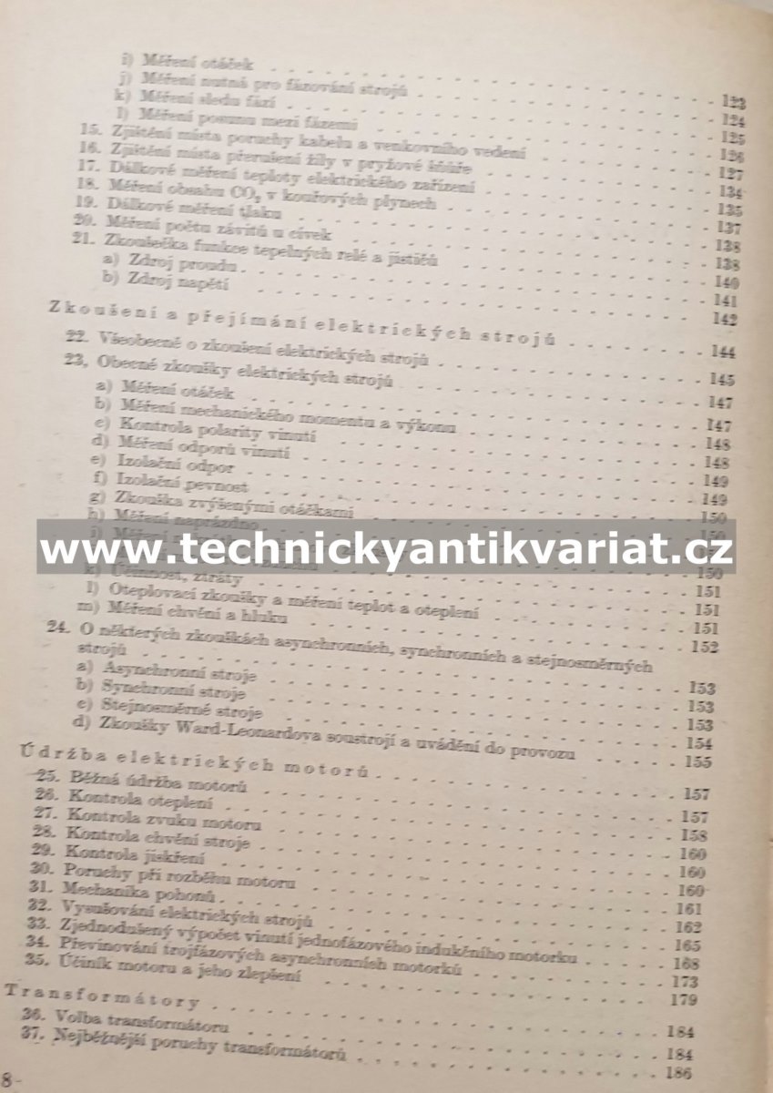 Údržba elektrických zařízení - Soukup, Hrubeš, Zeman, Ručný (1961)