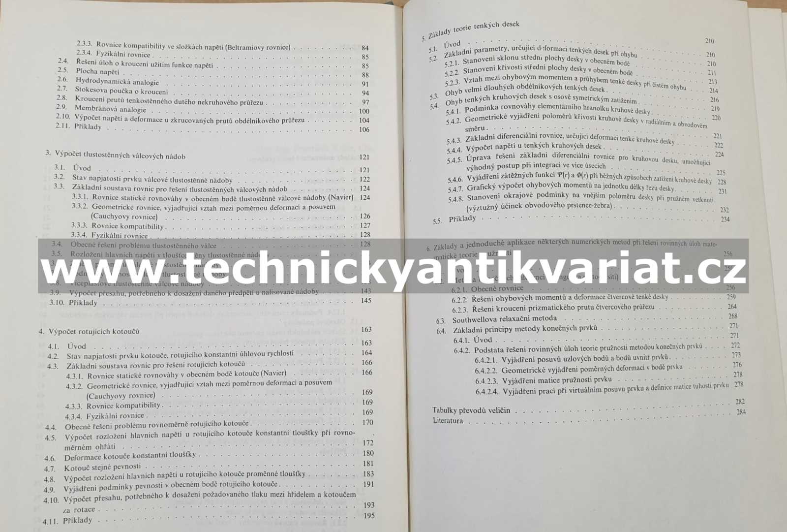 Teorie pružnosti a vybrané aplikace - František Kuba (1977)