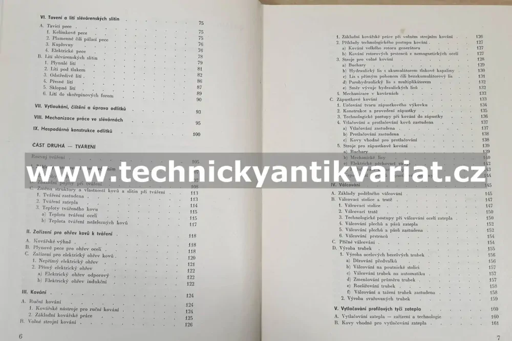 Mechanická technologie kovů - Antonín Beneš (1967)