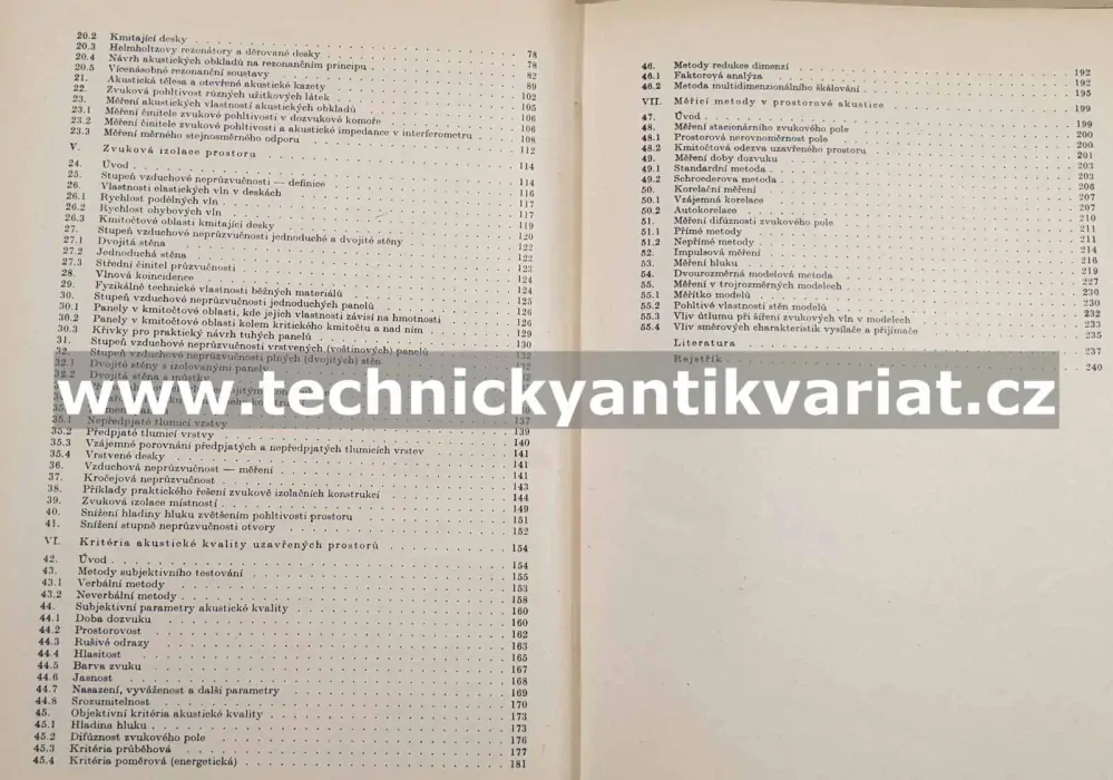 Prostorová akustika - Kolmer, Kyncl (1980)