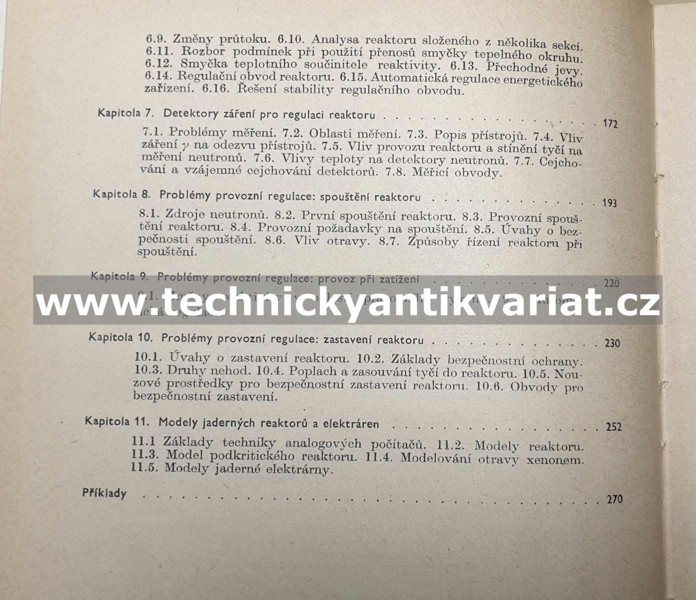 Řízení a kontrola jaderných reaktorů a elektráren - M.A. Schultz (1960)