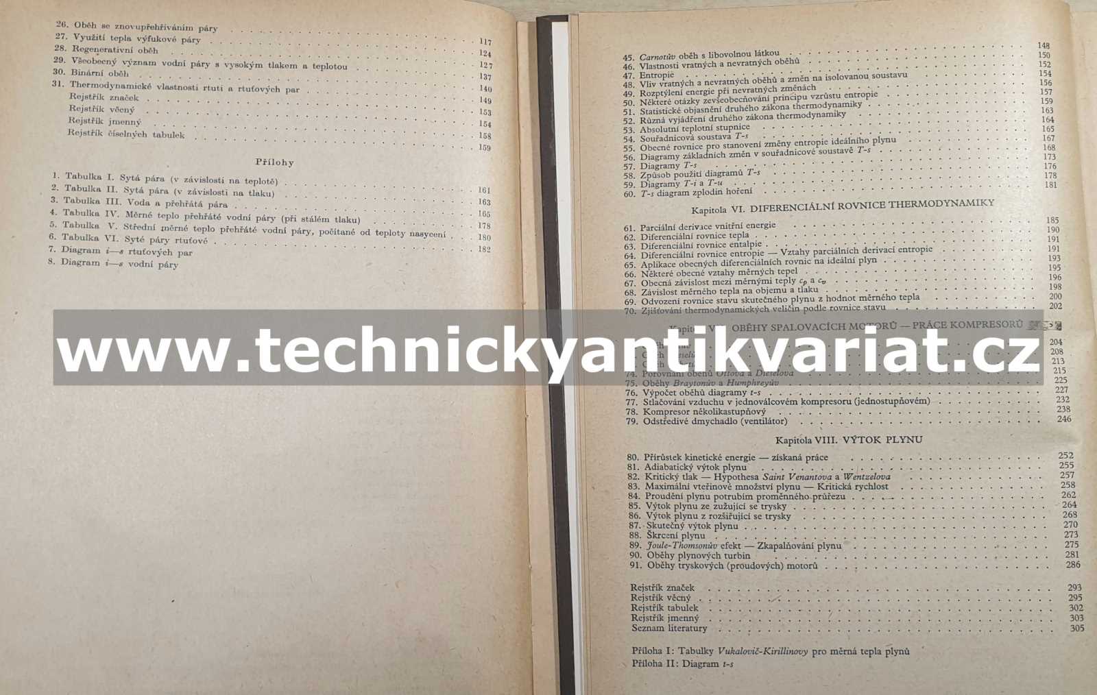 Technická thermodynamika I.II. - A.S. Jastržembskij (1954)