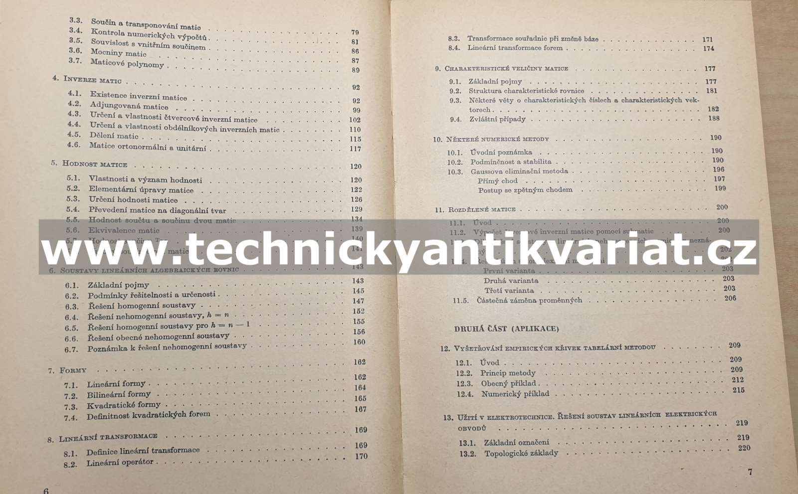 Maticový počet a jeho použití v technice - Josef Schmidtmayer (1967)