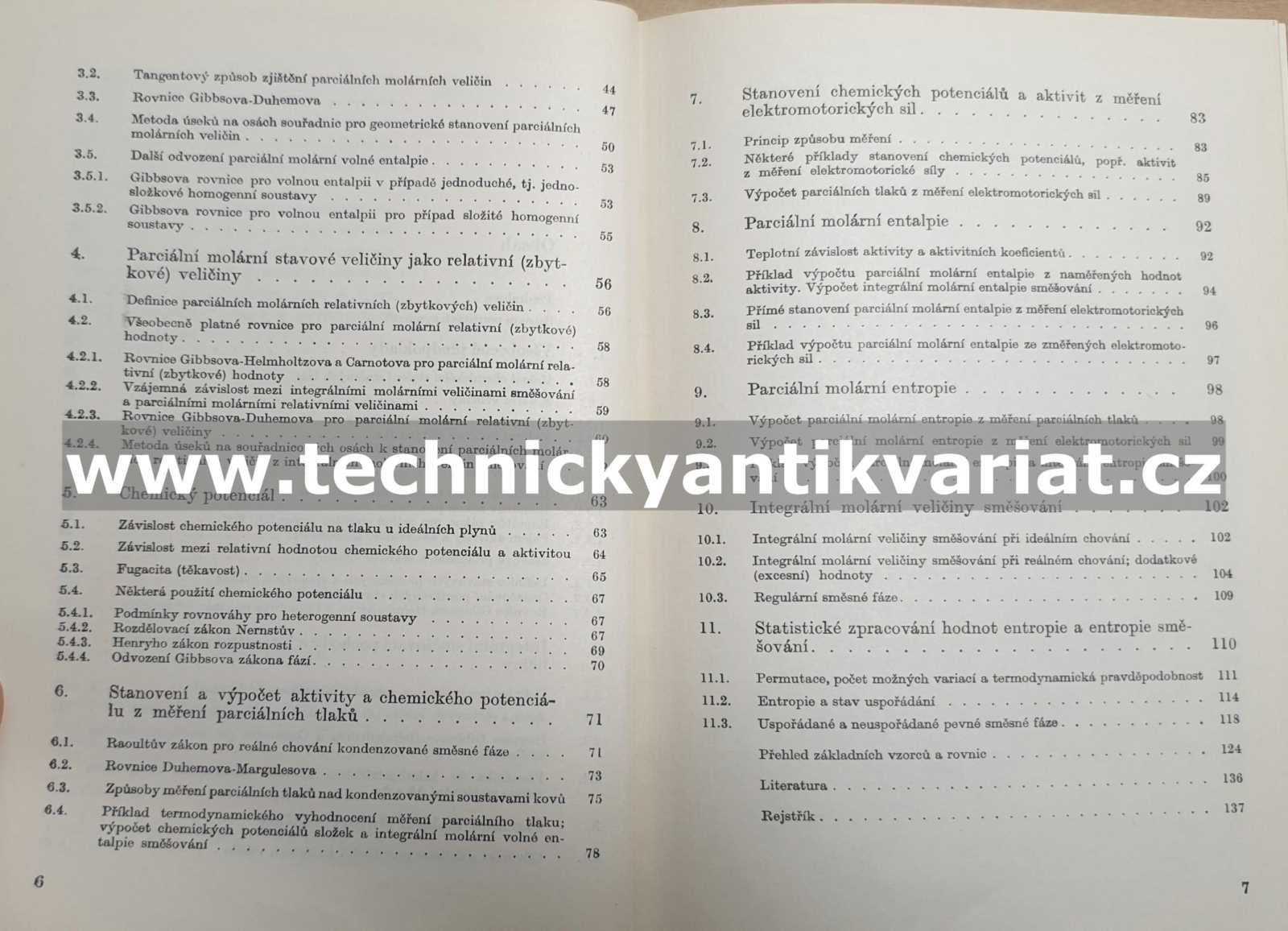 Úvod do termodynamiky směsných fází - W. Mannchen (1969)
