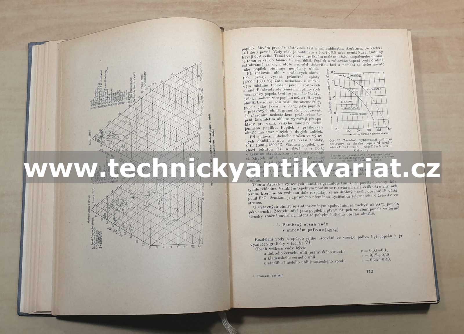 Spalovací zařízení a kotle - Josef Čermák (1964)