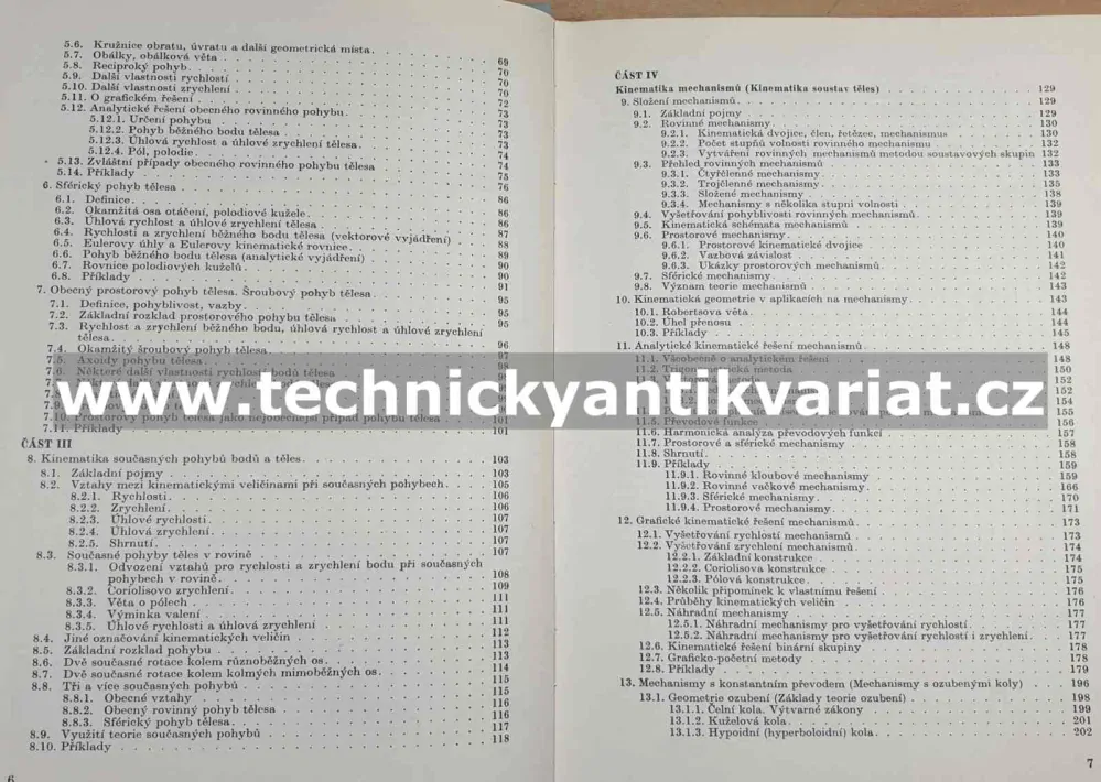 Příručka kinematiky s příklady - Vladimír Brát (1976)