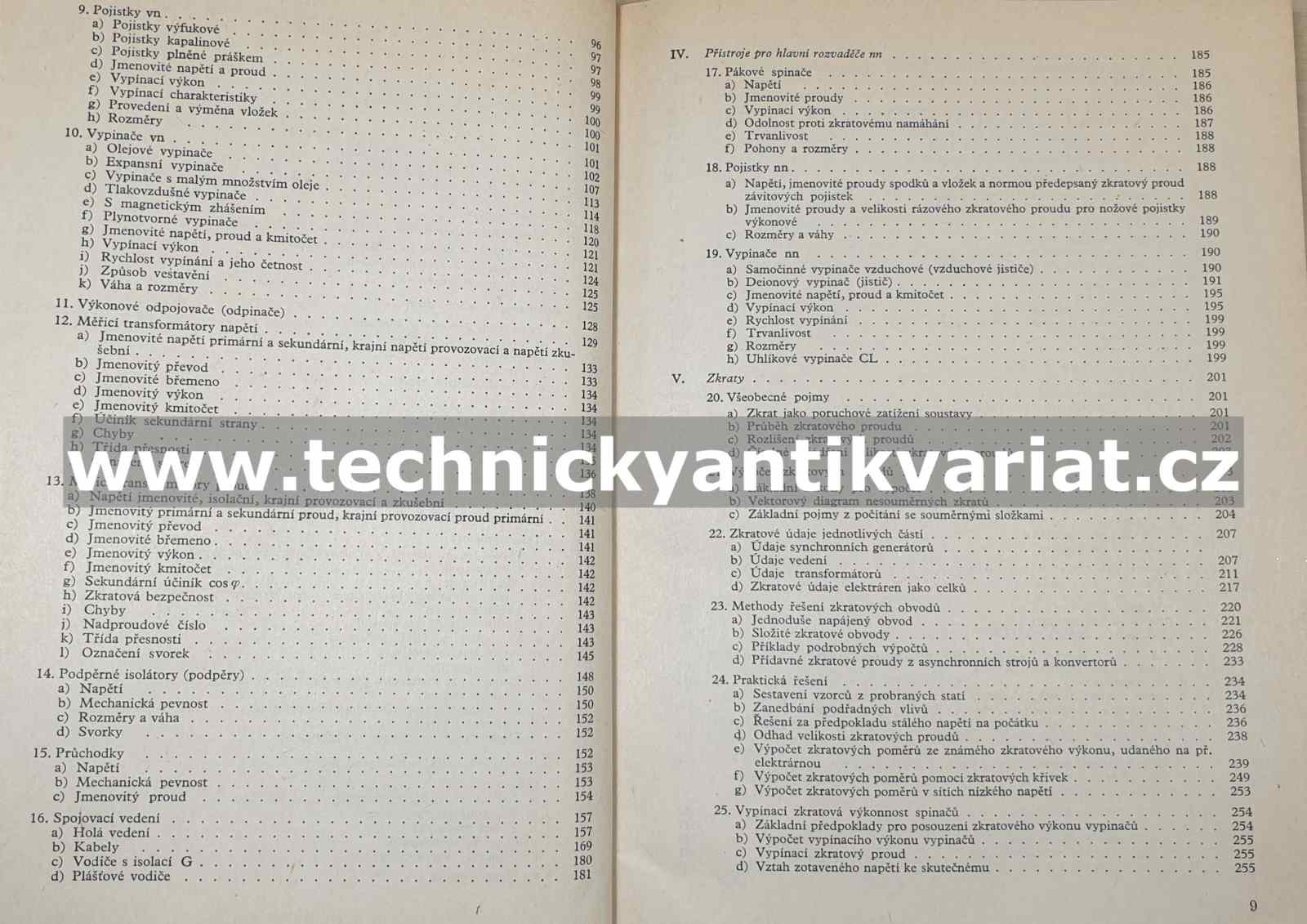 Navrhování průmyslových transformoven a elektráren - Tříska, Jícha, Grof (1955, 1955, 1956)